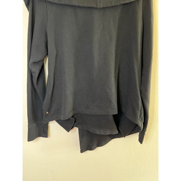 Z by Zella Shooting Star Drape Collar Cardigan Wrap Sweater Jacket - Picture 11 of 16
